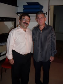 Luiz Pires e Agenor de Oliveira